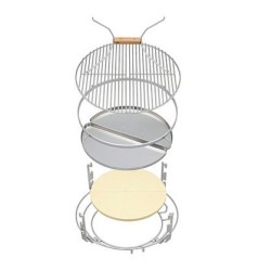 Kamado Monolith One 66 Parrilla con carrito