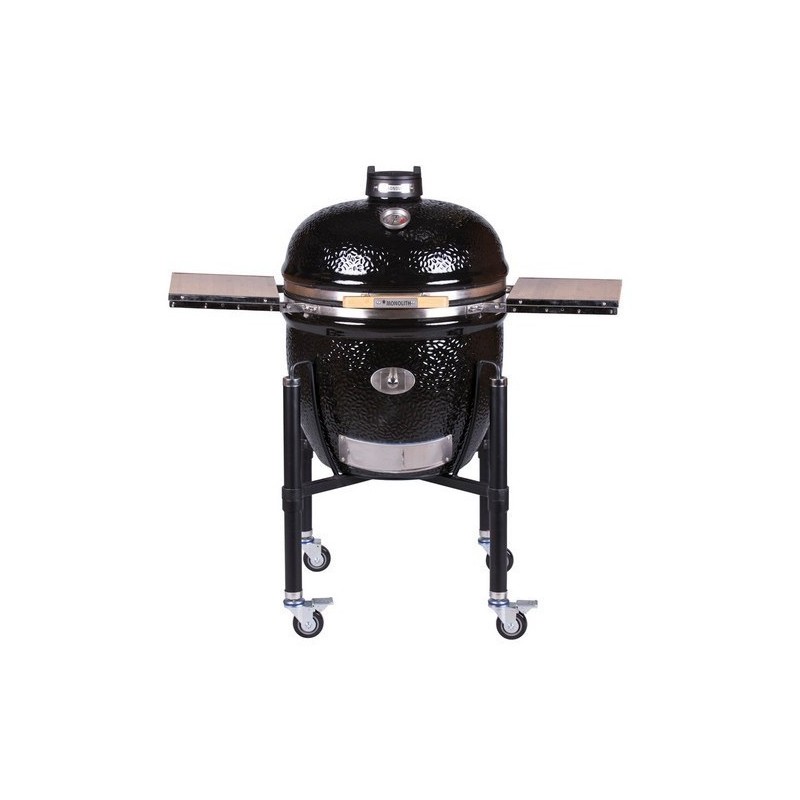 Barbecue Kamado Monolith Classic Pack Pro 2.0 avec Chariot Housse et pierre Pizza