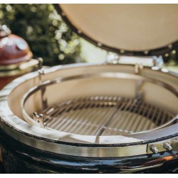 Barbecue Kamado Monolith Classic Pack Pro 2.0 avec Chariot Housse et pierre Pizza