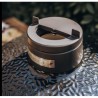 Kamado Monolith Basic Black Grill with Cart