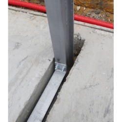 Ubbink Azura Pool aus Holz 400x610 H120cm Blaue Folie