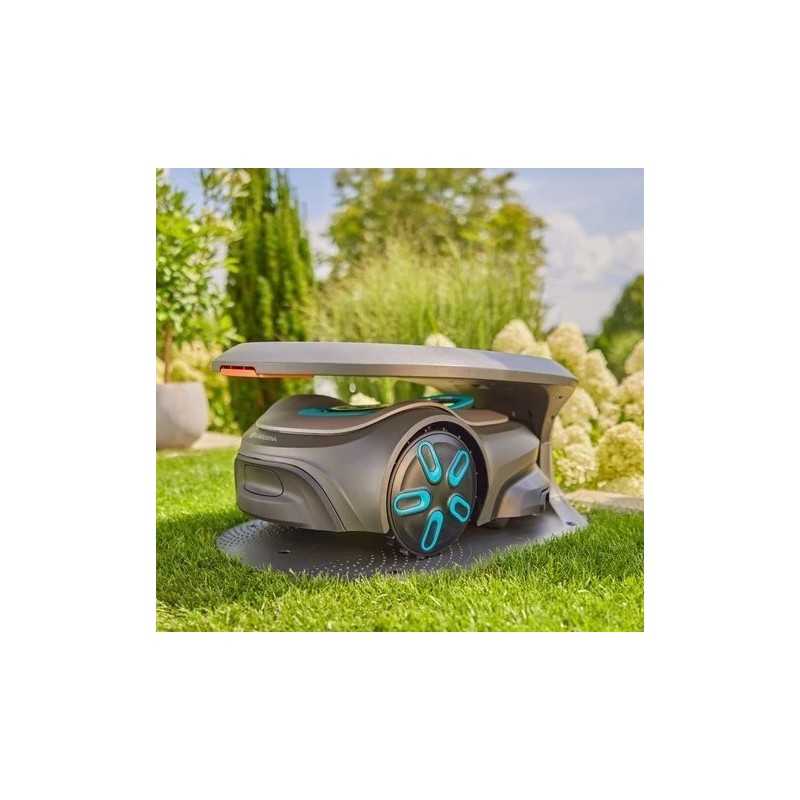 Abri Tondeuse Gardena Robot Sileno Free et Max