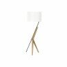 Lámpara de Pie DKD Home Decor Blanco Marrón Negro Metal Roble 50 W 220 V 54 x 52 x 145 cm