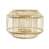 Abajur DKD Home Decor Natural Bambu 40 x 40 x 28 cm