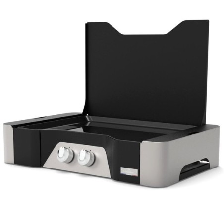 Plancha gaz Exclusive 260 DUO L 78 x P 49 cm Le Marquier