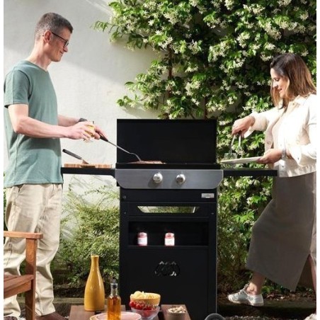 Plancha Gaz sur Chariot Original DUO 260 Le Marquier