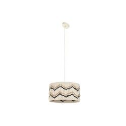 Candeeiro de teto Home ESPRIT Duas cores Ráfia 50 W 39 x 39 x 21 cm