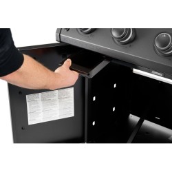 Napoleon Phantom 30 Rogue® PRO 4-Flammen Gasplancha mit Wagen