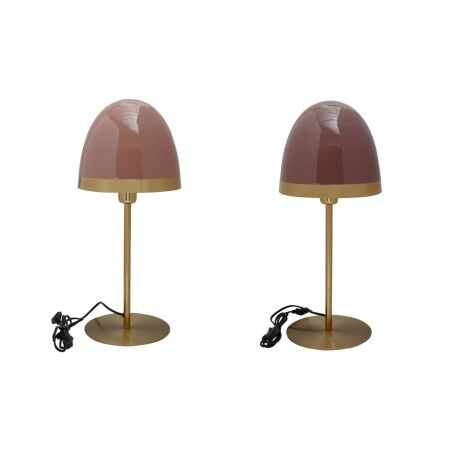 Lámpara de mesa DKD Home Decor Metal Moderno (23 x 23 x 55 cm) (2 Unidades)