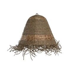 Lampenschirm DKD Home Decor 56 x 56 x 52 cm natürlich Seegras Boho