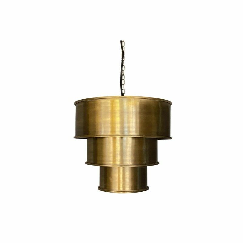 Lampadario DKD Home Decor Dorato Ferro (42 x 42 x 41 cm) Lampadario DKD Home Decor Dorato Ferro (42 x 42 x 41 cm)