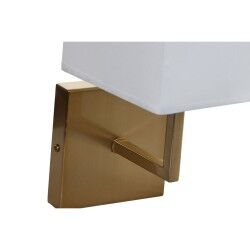 Aplique de Pared DKD Home Decor Blanco Negro Dorado 50 W 220 V 15 x 19 x 27 cm 15 x 19 x 30 cm (2 Unidades)