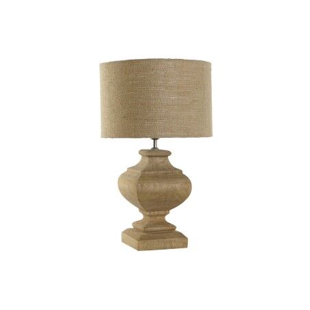 Lámpara de mesa Home ESPRIT Natural Yute Madera 50 W 220 V 36 x 36 x 58 cm
