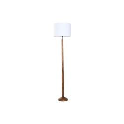Luminária de chão Home ESPRIT Bege Catanho escuro 60 W 220 V 35 x 35 x 156 cm