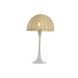 Lampe de bureau Home ESPRIT Blanc Naturel 50 W 220 V