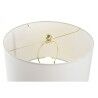 Lâmpada de mesa Home ESPRIT Branco Dourado 50 W 220 V
