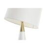 Lampada da tavolo Home ESPRIT Bianco Dorato 50 W 220 V