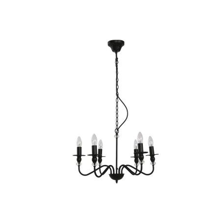 Lámpara de Techo Home ESPRIT Negro Metal 25 W 54 x 54 x 46 cm