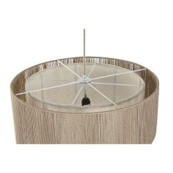 Lámpara de Techo Home ESPRIT Marrón Yute Metal Cuerda 60 x 60 x 50 cm