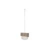Lampadario Home ESPRIT Marrone Juta Metallo Corda 60 x 60 x 50 cm