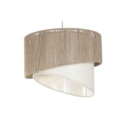 Lámpara de Techo Home ESPRIT Marrón Yute Metal Cuerda 60 x 60 x 50 cm