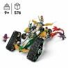 Jogo de Construção Lego Ninja Team Combo Vehicle Multicolor 576 Peças