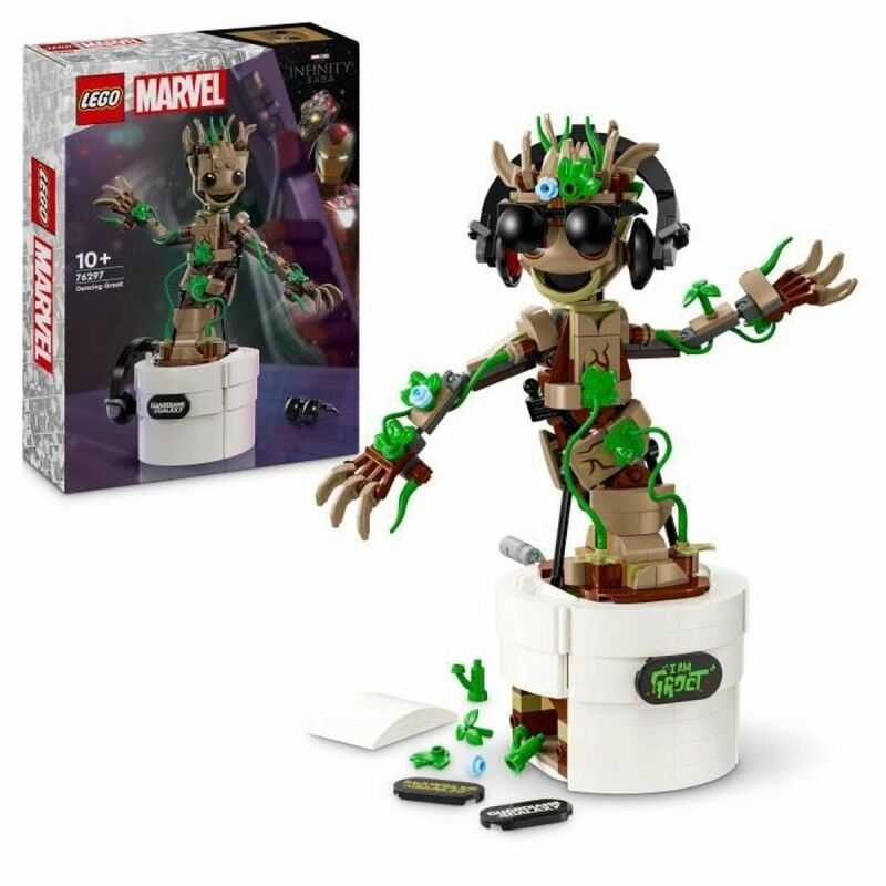 Jogo de Construção Marvel El Baile de Baby Groot Lego 76297