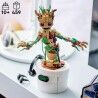 Construction set Marvel El Baile de Baby Groot Lego 76297