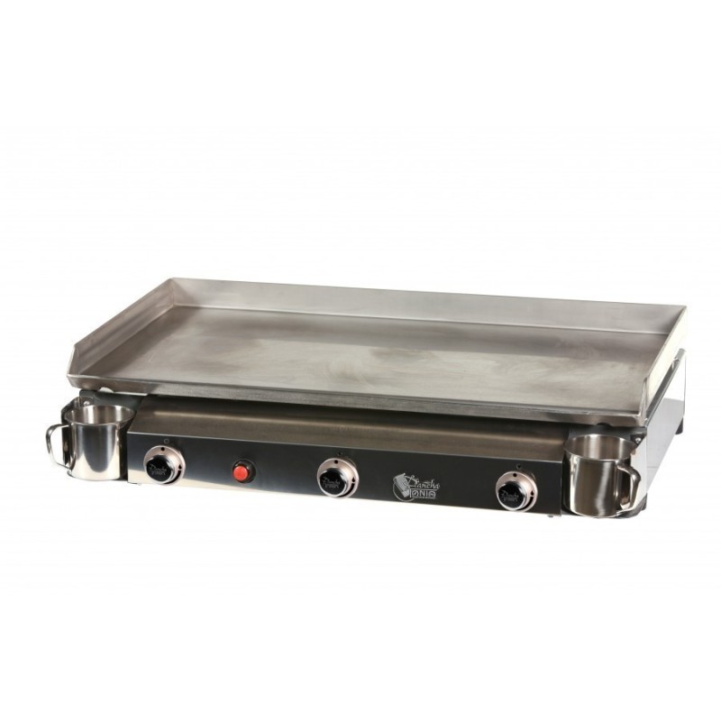 Chapa gás todo inoxidável 7500 kw Tríade 1 TONIO - seleciona SavorCook