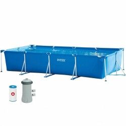 Piscina Desmontable Intex Frame 450 X 220 X 84 CM 7127 L Rectangular