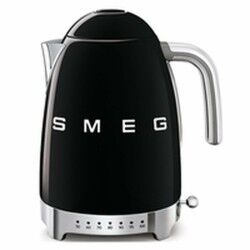 Chaleira Smeg KLF04BLEU Preto Aço inoxidável plástico,acero inoxidable 2400 W 1,7 L