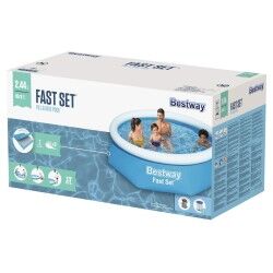 Bestway Piscina Hinchable Adulto Aro con Depurador 244x61 cm Jardin 57450