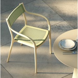 Madison Dots Cream Jade Chair Vondom