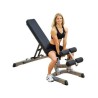 Professional flat inclined bench GFID71 Body-Solid
