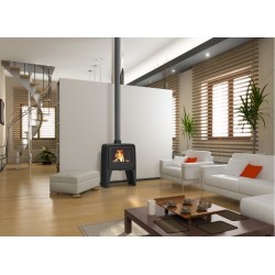 Fogão a Lenha Paul Haut Supra Ferro Fundido 10kW