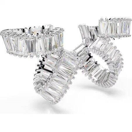Brincos femininos Swarovski 5720872 Prateado