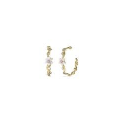 Damenohrringe Guess JUBE04141JWYGWHT-U Gold