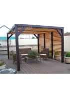 Gazebos de pé-de-las e jardim